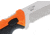 Buck Knives 657 Pursuit Pro Large Knife, 4.5in S35VN Guthook Satin Blade, Versaflex Orange/Black Handle, 0657ORG