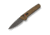 Buck Knives Auto Deploy Button Lock Automatic Folding Knife, 3.25 in, 154CM Stainless Steel, Bronze Handle, 0838BRS1B/13443