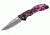 Buck Knives Bantam BLW Folding Knife, 3.13 in, 420HC Stainless Steel, Drop Point, Injection Molded, Muddy Girl Camo, 0285CMS31