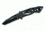 Buck Knives Bones Large Folding Knife, 3 in, 420HC, Tanto, Stainless Steel, Black, 0870BKXB/3595