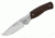 Buck Knives Selkirk Folding Knife, 3.88 in, 420HC Stainless Steel, Drop Point Blade, CNC contoured Micarta, Brown/Black Handle, 0836BRSB/10678