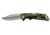 Buck Knives Pursuit Folding Knife, Green/Black Handle, Small 0661GRS
