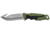 Buck Knives Pursuit Guthook Fixed Blade Knife, Green/Black Handle, Large 0657GRG