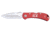Buck Knives Spitfire Red RMEF Folding Knife,3.25in,420HC Steel,Drop Point,Satin,Red,Aluminum Handle, 11290