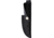 Buck Knives Vanguard Limited Fixed Blade Knife, 8.5in Overall, 4.13in, S35VN, Satin Drop Point Blade, Green Canvas Micarta Handle, Leather Sheath, 13528