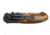 BucknBear Army Linerlock Folder, Silver Blade, NSN N BNB142267
