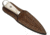 BucknBear Bodice Dagger with Cattle Bone Handle, Silver, White, BNB15913