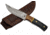 BucknBear Rain Forest Hunter Fixed Knife, Silver Blade, NSN N BNB134656
