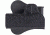 Bulldog Cases &amp; Vaults Rapid Release Polymer Holster With Paddle For Glock 43 Black Right Hand