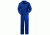 Bulwark Deluxe Coverall, Excel FR ComforTouch, 9 oz., ROYAL, LN48 CLB6RBLN48
