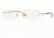 Burberry BE1196 Eyeglass Frames 1002-5218 - Burberry Gold Frame