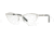 Burberry BE1298 Progressive Prescription Eyeglasses 1005-53 - Silver Frame