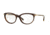 Burberry BE2177 Single Vision Prescription Eyeglasses 3002-51 - Dark Havana Frame