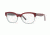 Burberry BE2257F Progressive Prescription Eyeglasses 3653-53 - Top Bordeaux On Grey Frame