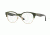 Burberry BE2261 Progressive Prescription Eyeglasses 3659-50 - Striped Green/light Gold Frame