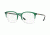Burberry BE2272 Bifocal Prescription Eyeglasses 3718-51 - Top Green On Crystal Frame