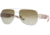 Burberry BE3042 Progressive Sunglasses - Silver Brown Gradient Frame / 57 mm Prescription Lenses, 100513-5715