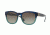 Burberry BE4258 Single Vision Prescription Sunglasses BE4258-36778E-54 - Lens Diameter 54 mm, Frame Color Blue Havana/green