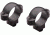 Burris Rifle Scope 1'' Double Dovetail Solid Steel Rings