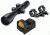 Burris 3-15x50mm XTR II Rifle Scope &amp; Burris FastFire III Red Dot w/ Picatinny Mount and 3 MOA reticle &amp; Burris 34mm AR-PEPR Scope Mount w/ Picatinny Rail Tops
