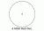 Burris 4 MOA Red Dot Sight Reticle