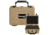 Bushnell 9.12in Compact Waterproof Hard Camera Case w/Foam, Tan, BN00042-TAN