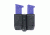 BlackHawk Double Magazine Case, 9mm/.40 cal/.45 cal/10 mm/.357 Sig, Matte Black, Plastic, Double Stack, 410610PBK