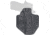 C&amp;G Holsters Covert Kydex OWB Belt Holster w/Omega and Kickramp, SIG Sauer P320 Full Size/SIG Sauer P320-M17, Right Hand, CNC, Black, 0280-100