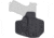 C&amp;G Holsters Covert Kydex OWB Belt Holster w/Omega and Kickramp, Glock 43/X/Mos, Right Hand, CNC Machined, Black, 0060-100