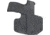 C&amp;G Holsters Covert OWB Belt Holster, Ruger LCR, Right Hand, Black, 2270-100