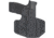 C&amp;G Holsters Covert OWB Belt Holster, Ruger LCR, Right Hand, Black, 2270-100