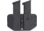 C&amp;G Holsters Double Flat Magazine OWB Holster, 1911, Ambidextrous, Black, 4029-100