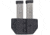 C&amp;G Holsters Double Flat Magazine OWB Holster, 1911, Ambidextrous, Black, 4029-100