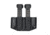 C&amp;G Holsters OWB Glock 43 DBL Slim Mag S, Outside-the-Waistband OWB, Glock 43 Magazine, Both, Black, 148-100