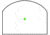C&amp;H Precision Weapons Duty Optic Sights, Green, RD-DUTY-GR