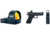 C-MORE CRC Tactical Railway Red Dot Sight, 4 Moa Dot, Black, CRCB-4