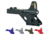 C-MORE CSL1000 Serendipity Red Dot Sight w/ Click Switch, Black, Blue, Gray, Olive Drab Green, Red