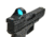 C-MORE RTS2R 1x Micro Red Dot Sight w/ Rail Mount, 10 MOA Dot, Picatinny/Weaver, Black, RTS2RB-10