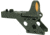 C-MORE Serendipity Red Dot Sight w/Standard Switch,Frame Width .750in,Olive Drab Green, 8 MOA SL750OD-8