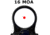 C-MORE Tactical Railway Red Dot Sight w/Standard Switch, Black, 16 MOA TRWB-16