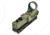 C-MORE Tactical Railway Red Dot Sight w/Standard Switch, Olive Drab Green, 6 MOA TRWOD-6