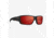 Magpul Industries Ascent RX Safety Glasses, Matte Black, Polarized Gray Single Vision RX, Black/Gray, One Size, 3875