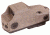 Command Arms Accessories Hartman Red Dot Sight, B Type Reticle, 1 Locking Lever, Tan, MH1-BT