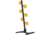 Caldwell Ar500 Dueling Tree 3/8 Ar500 Steel Yellow 6 Tgts