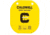 Caldwell AR500 Gong and Target Stand Combo, Black/Yellow, 1140016