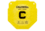 Caldwell AR500 Targets, 13in Octagon, Yellow, 1116695