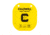 Caldwell AR500 Targets, 8in Caldwell C, Yellow, 1116703