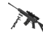 Caldwell Bipod Adapter, Pic Rail to MLOK, Black, 1242499