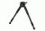 Caldwell Clutch Bipod, Black w/Stud for Sling Attachment, Prone, Black, 457855