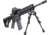 Caldwell Pic Rail XLA Fixed Bipod, Black, 6in -9in, 110140